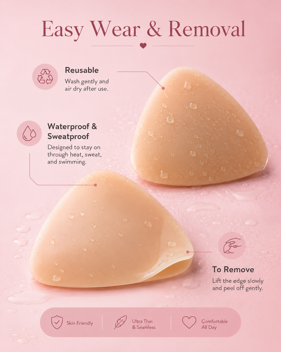Seamless Nipple Covers
