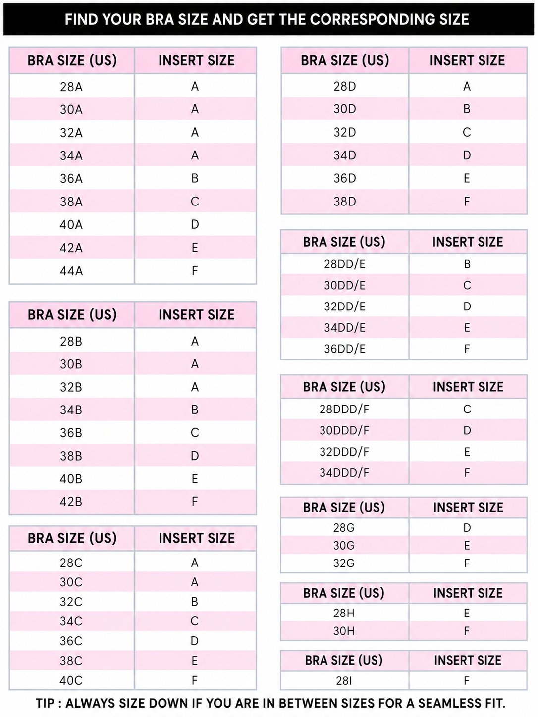 Sticky Bra Inserts