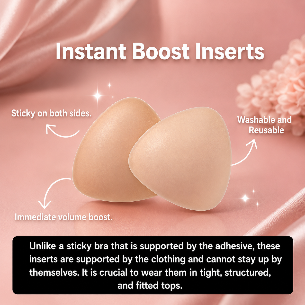 Sticky Bra Inserts