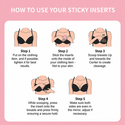 Sticky Bra Inserts