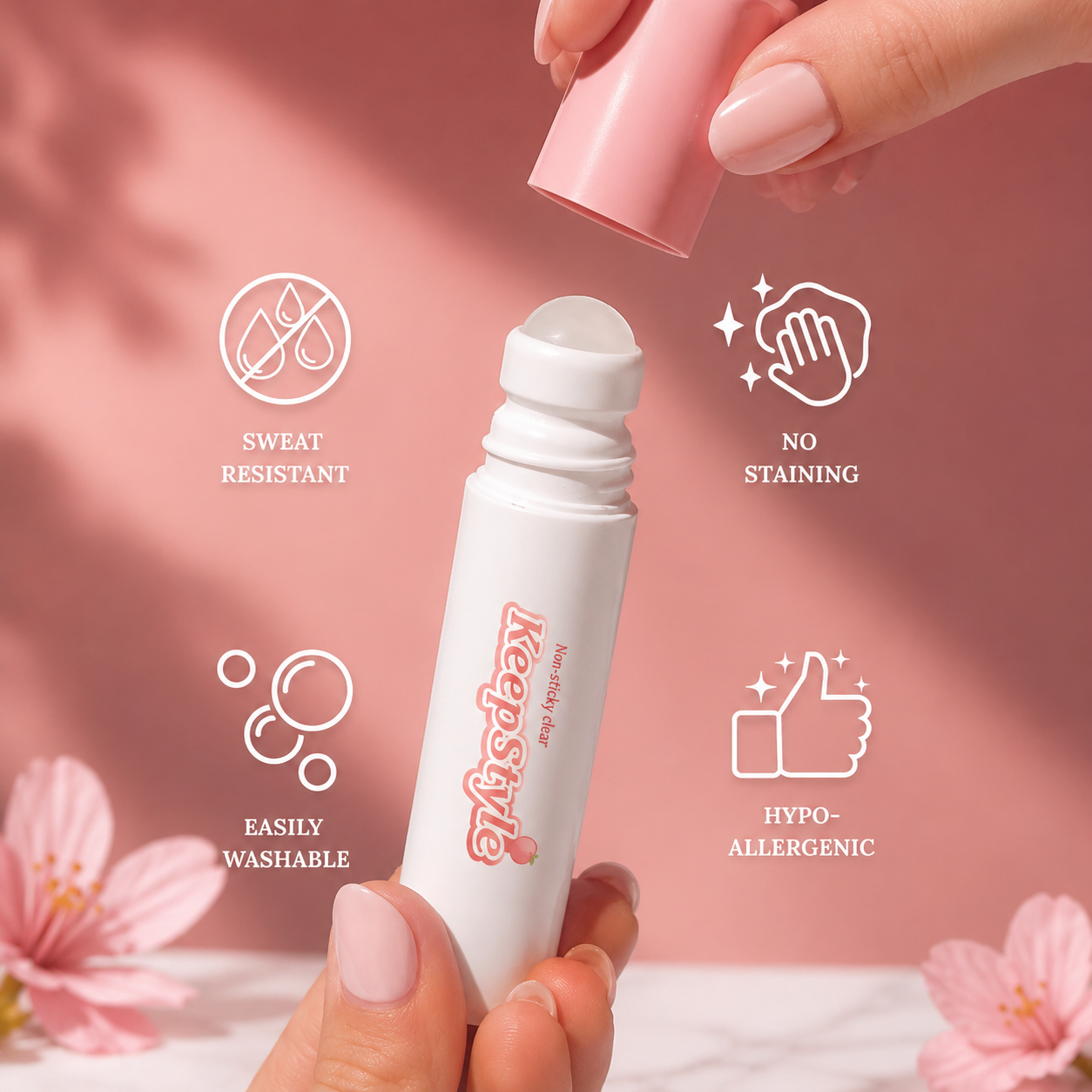 Roll On Body Adhesive