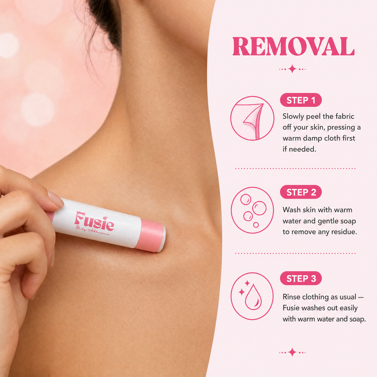 Roll On Body Adhesive